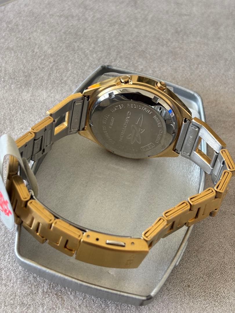 未使用 CASIOTRON ASTRONOX ムーンゴールド カシオトロン