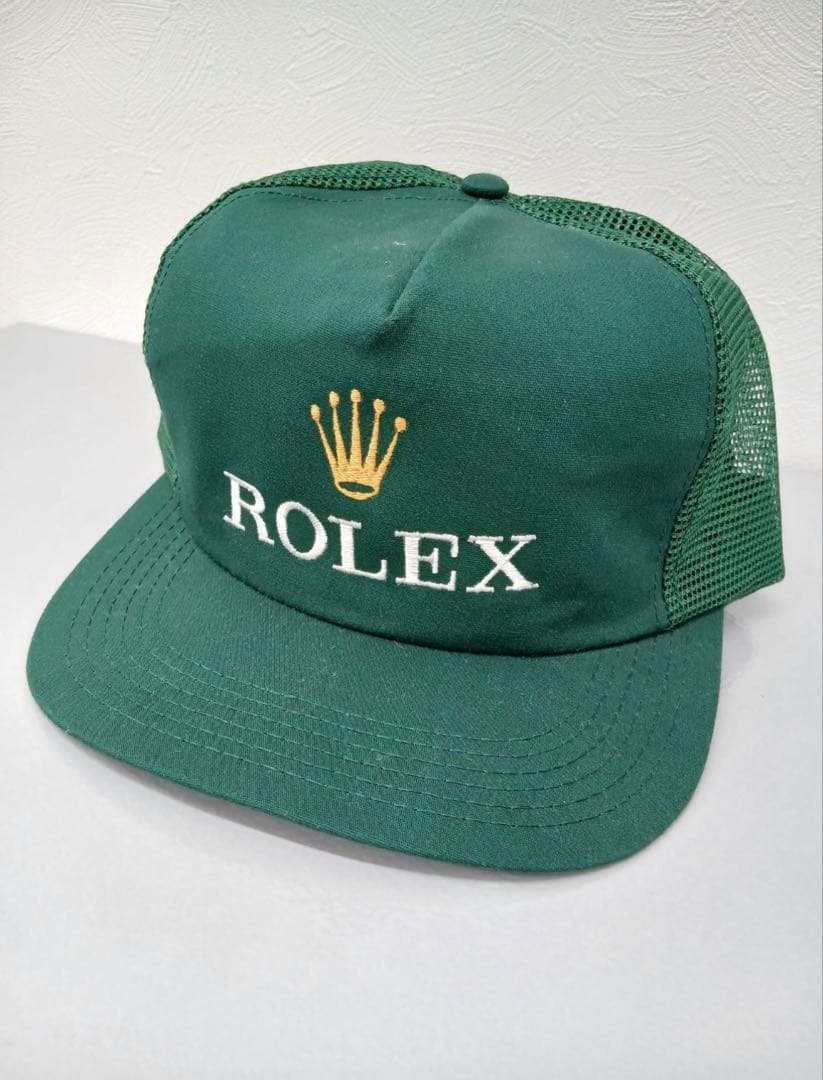⭐️本日限定値下げ　90’S ROLEX ロレックス メッシュキャップ USA製