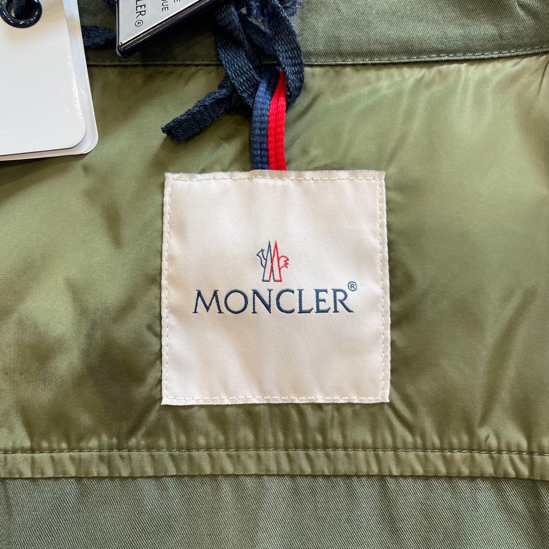 鑑定済・美品★モンクレール　PAQUERETTE モッズパーカー　カーキ　1