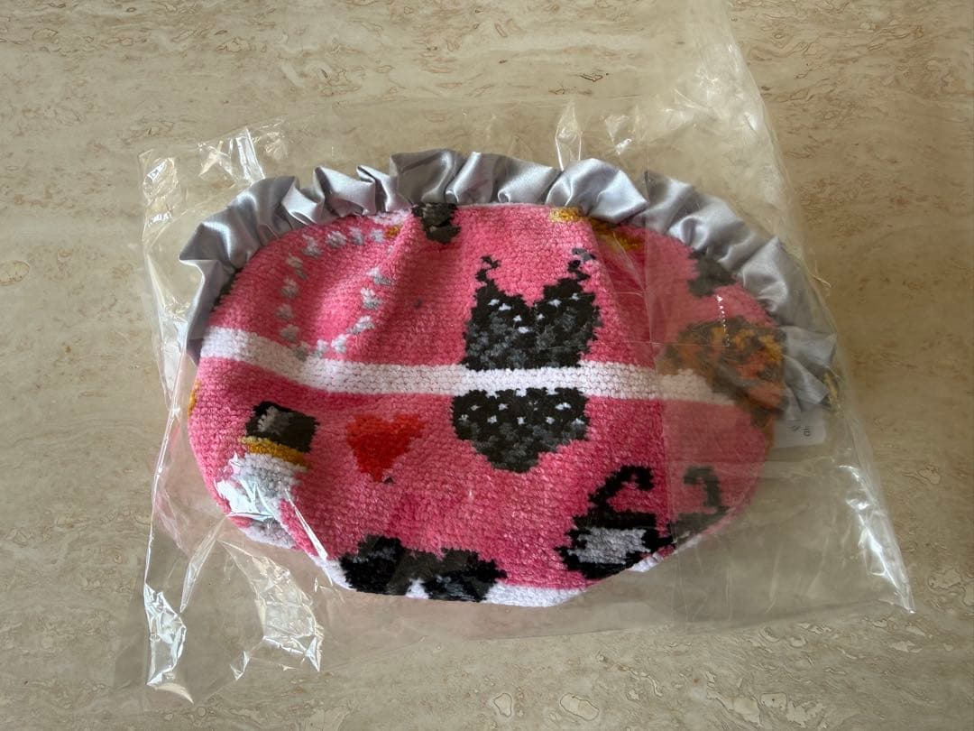 【FEILER/フェイラー】別注 ROSE IENA　フリルシェルポーチ