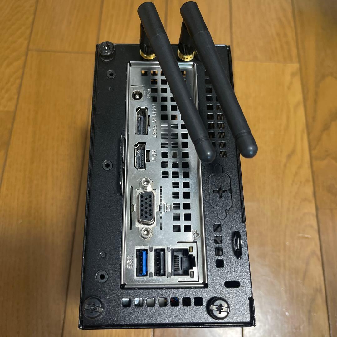 ミニPC DeskMini A300Ryzen5 2400G Mem16G SSD256G