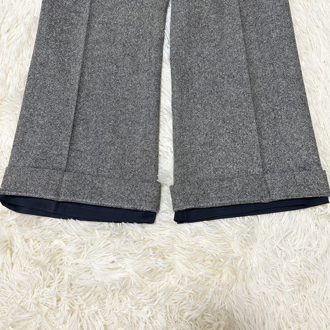 ✨希少✨23区 パンツスーツ上下 セットアップ カシミヤ シルク混