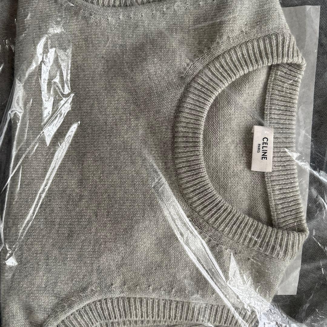 CELINE グレー ノースリーブセーター