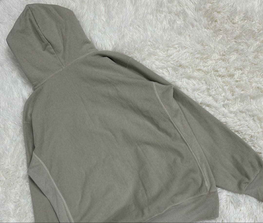 AURALEE オーラリー プルオーバーパーカー サイズ5 ペールグリーン