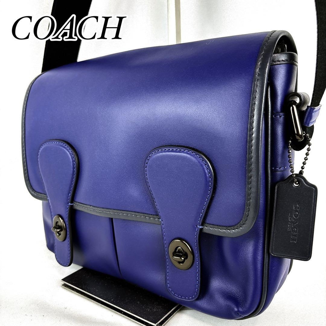【新品・未使用】　COACH コーチ　フラップ式メッセンジャーバッグ