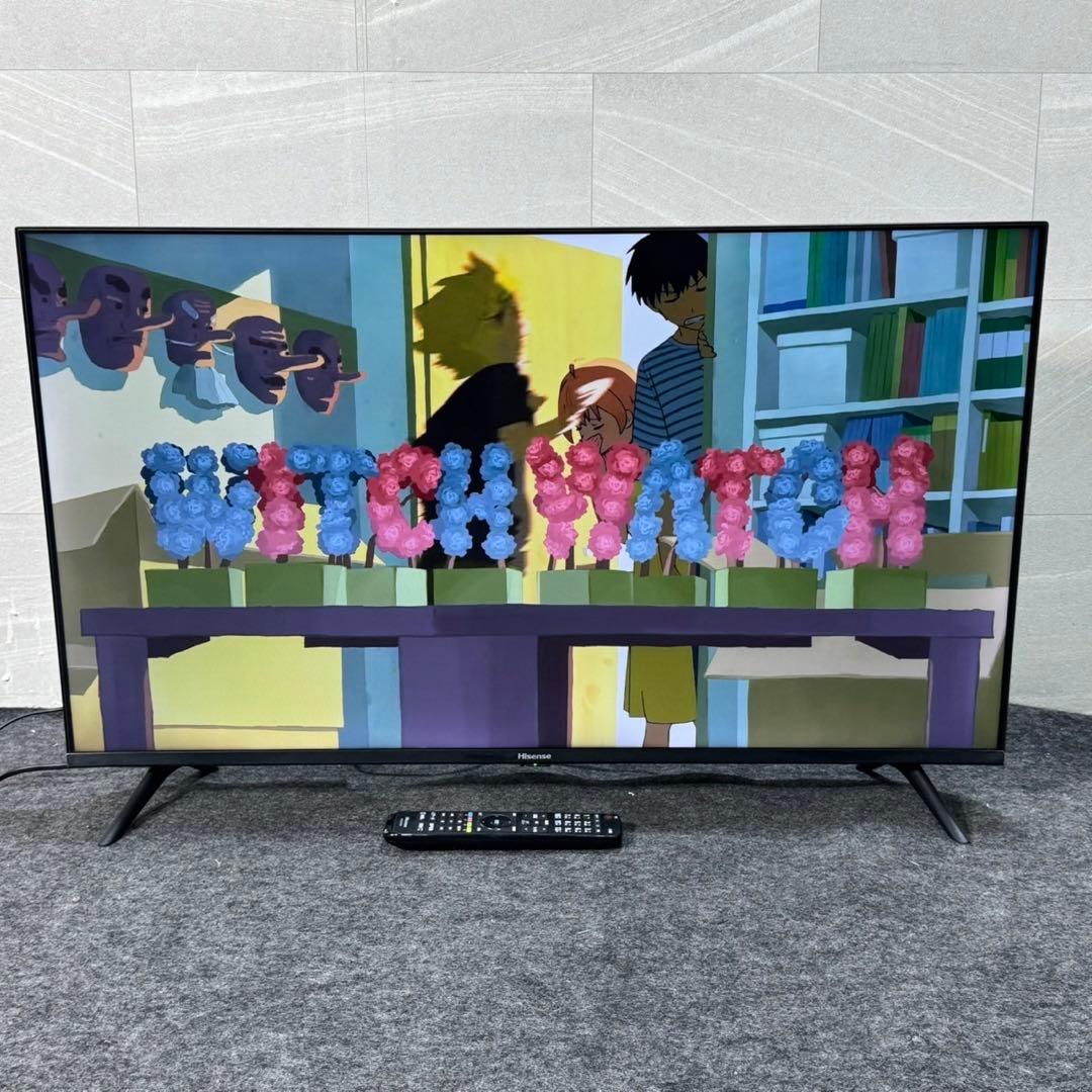 Hisense 40インチ 液晶テレビ 2021年製 格安 モニター d3956