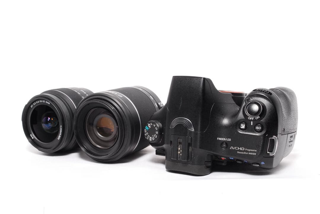 すぐ使える◆SONY α57◆Wレンズセット◆一眼レフカメラ◆スマホ転送◆入門機