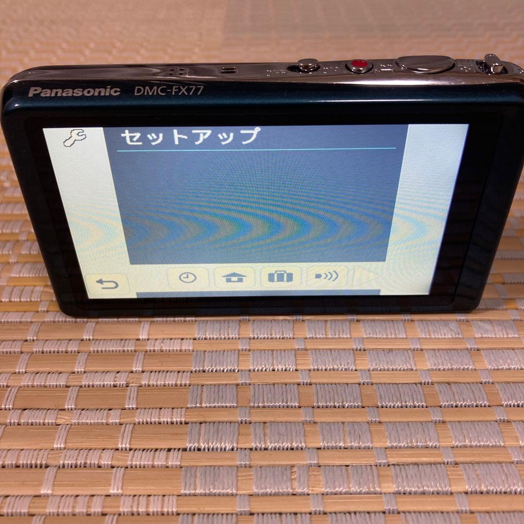 【付属品完備】Panasonic LUMIX FX77 コンパクトデジタルカメラ