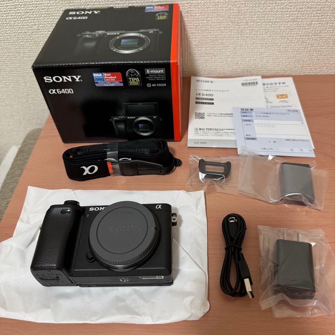 SONY α6400 ミラーレス一眼　ボディ