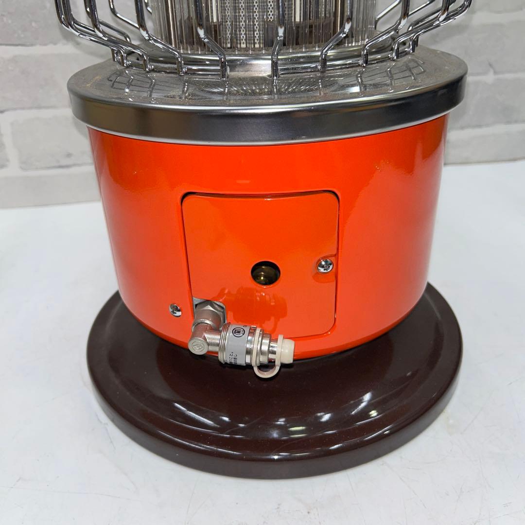 7010【程度良好】ガスストーブ 昭和レトロ LPガス R-690VM-401