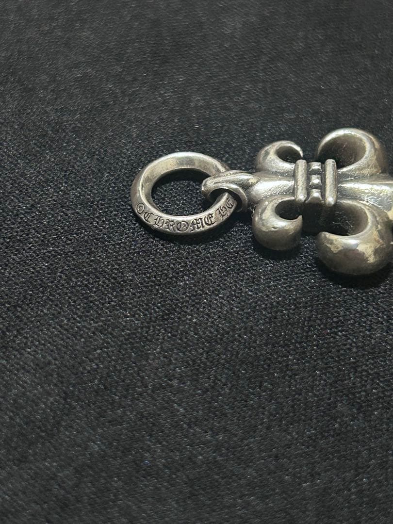 クロムハーツ　正規品　シルバー925 フルール・ド・リス チャーム