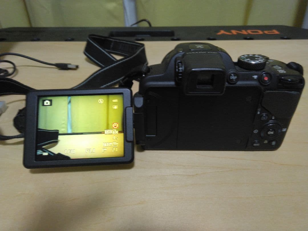 Nikon COOLPIX P520 本体と付属品