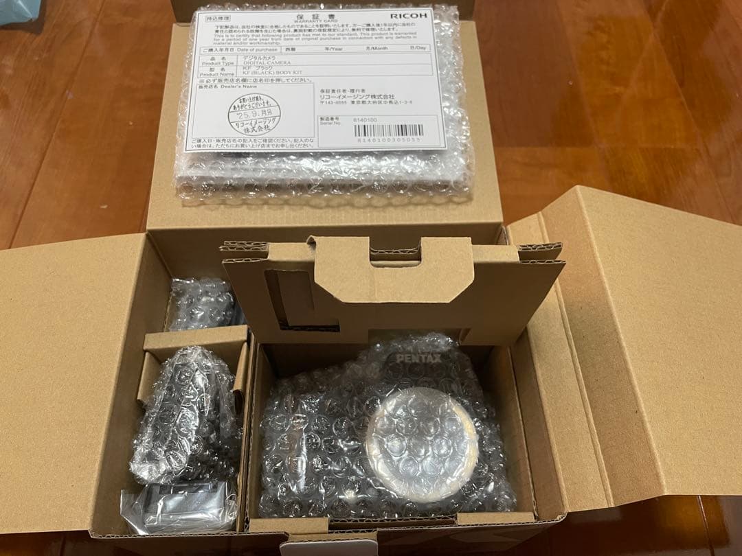 【新品未使用】PENTAX KF デジタル一眼レフカメラ ボディ ブラック