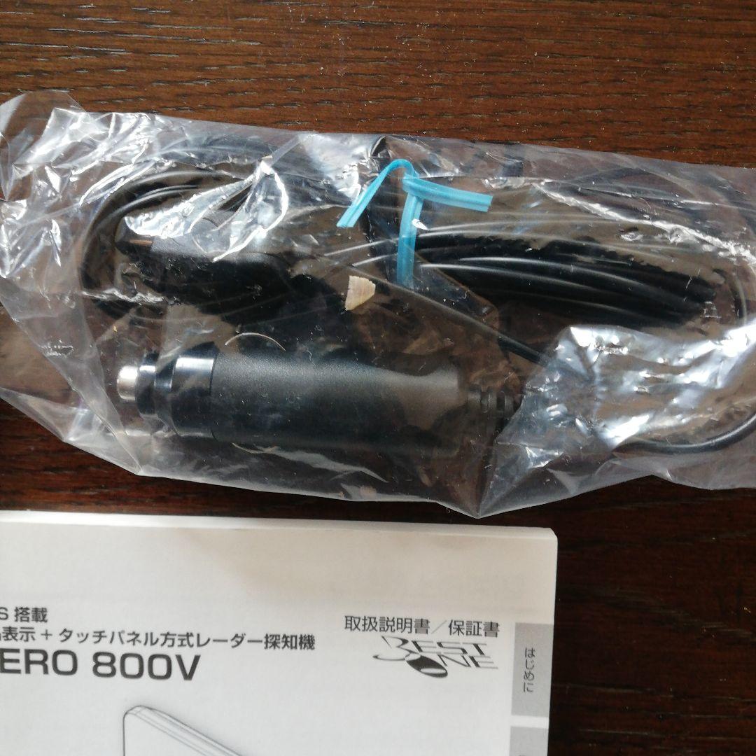 COMTEC ZERO 800V レーダー探知機本体　OBD2-R2付