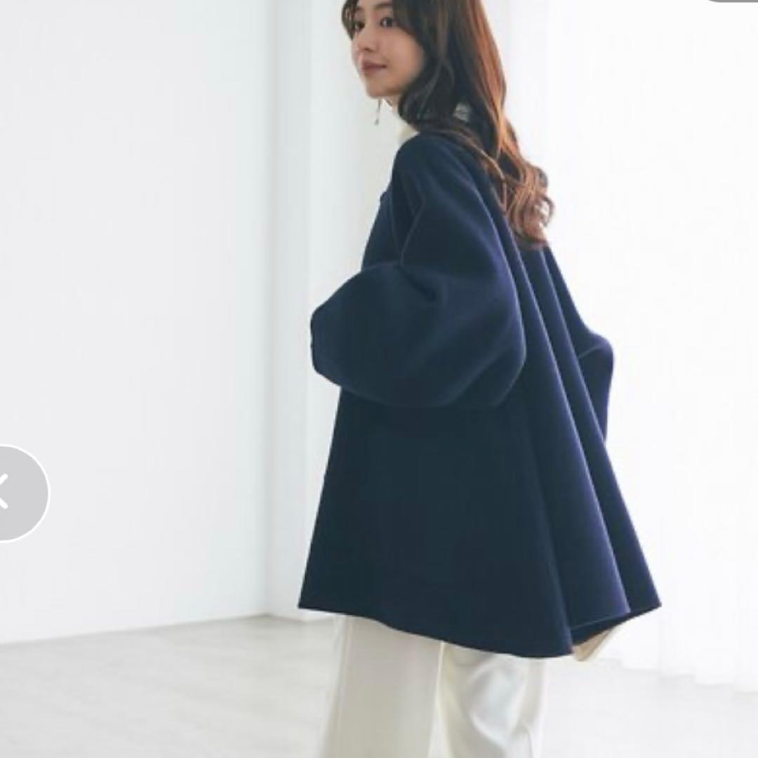 【新品タグ付き】La boutique BonBon ライトラグランフレアコート