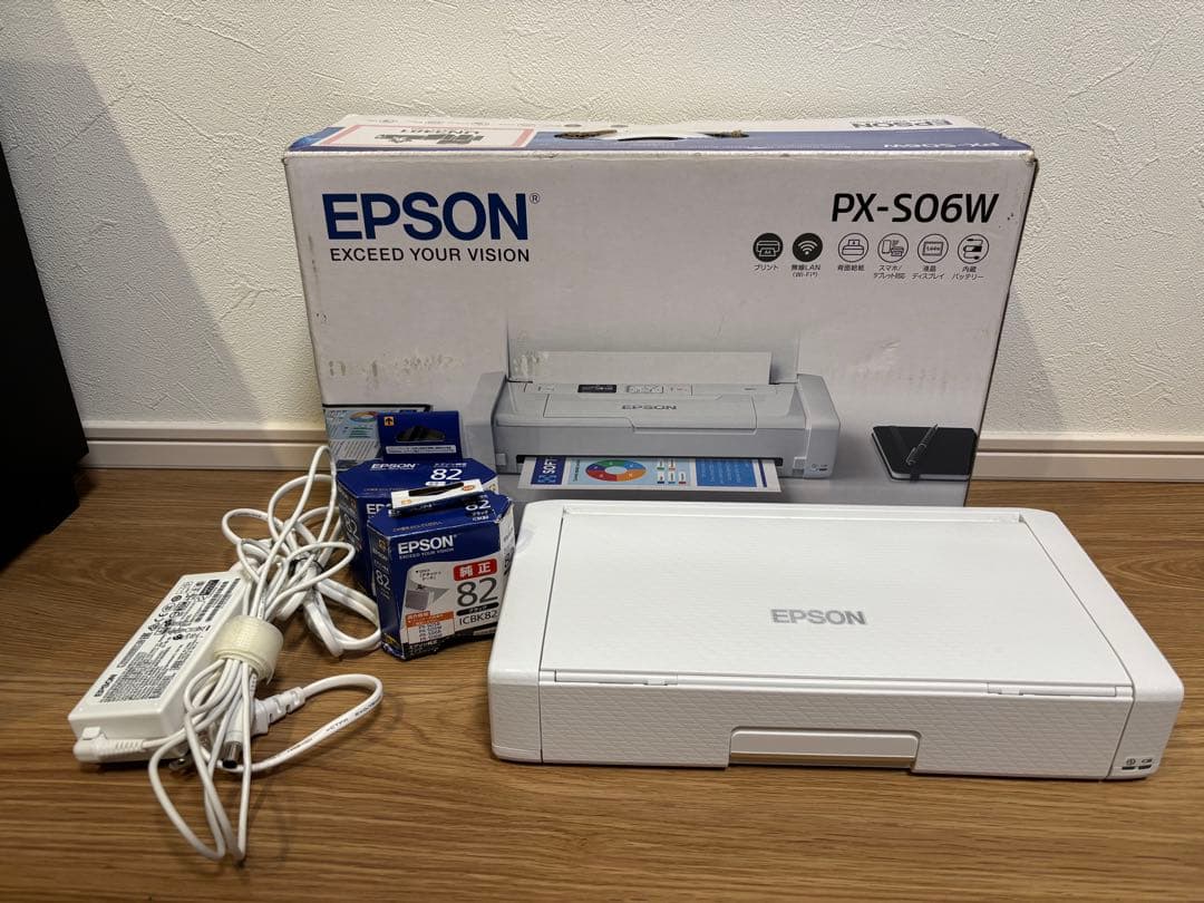 美品！EPSON PX-S06W インクジェットプリンター