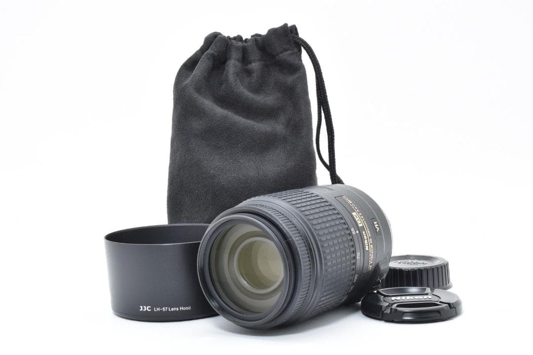 【美品】NiKon AF-S 55-300mm ED VR 望遠ズームレンズ