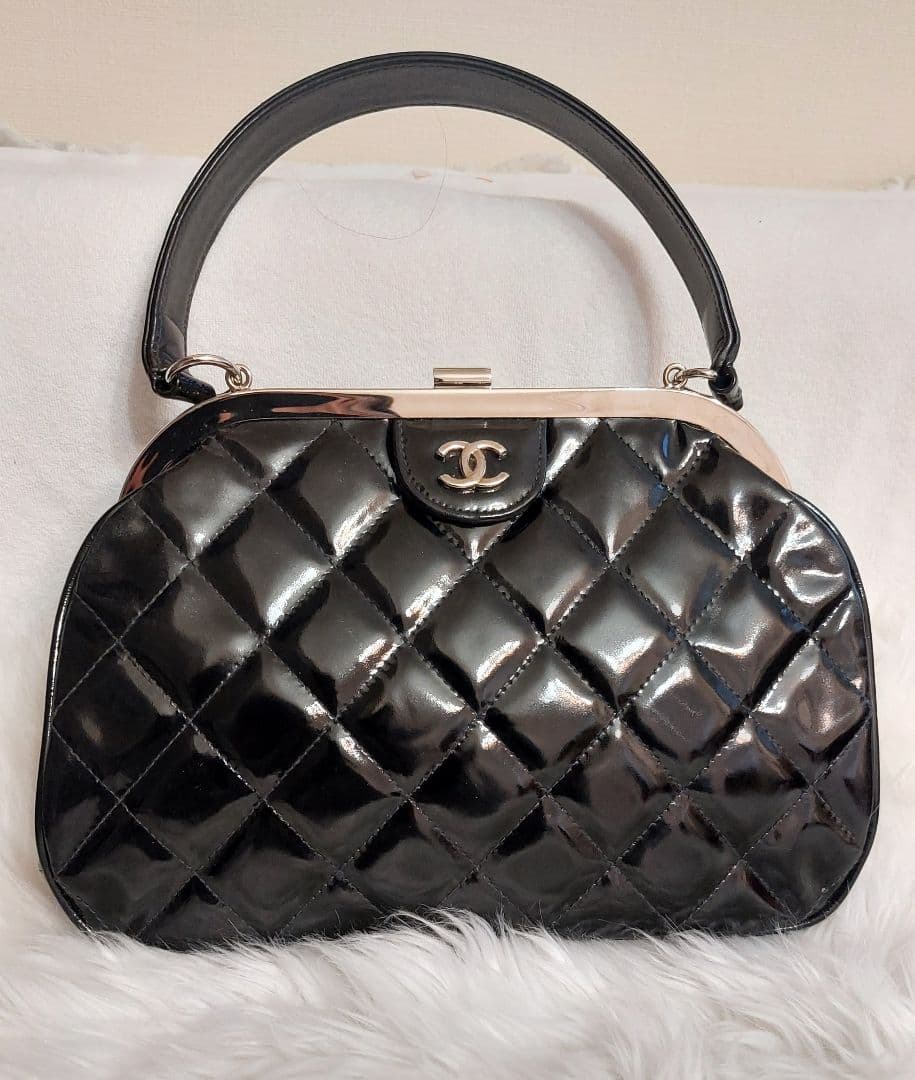 CHANEL 黒 ハンドバッグ