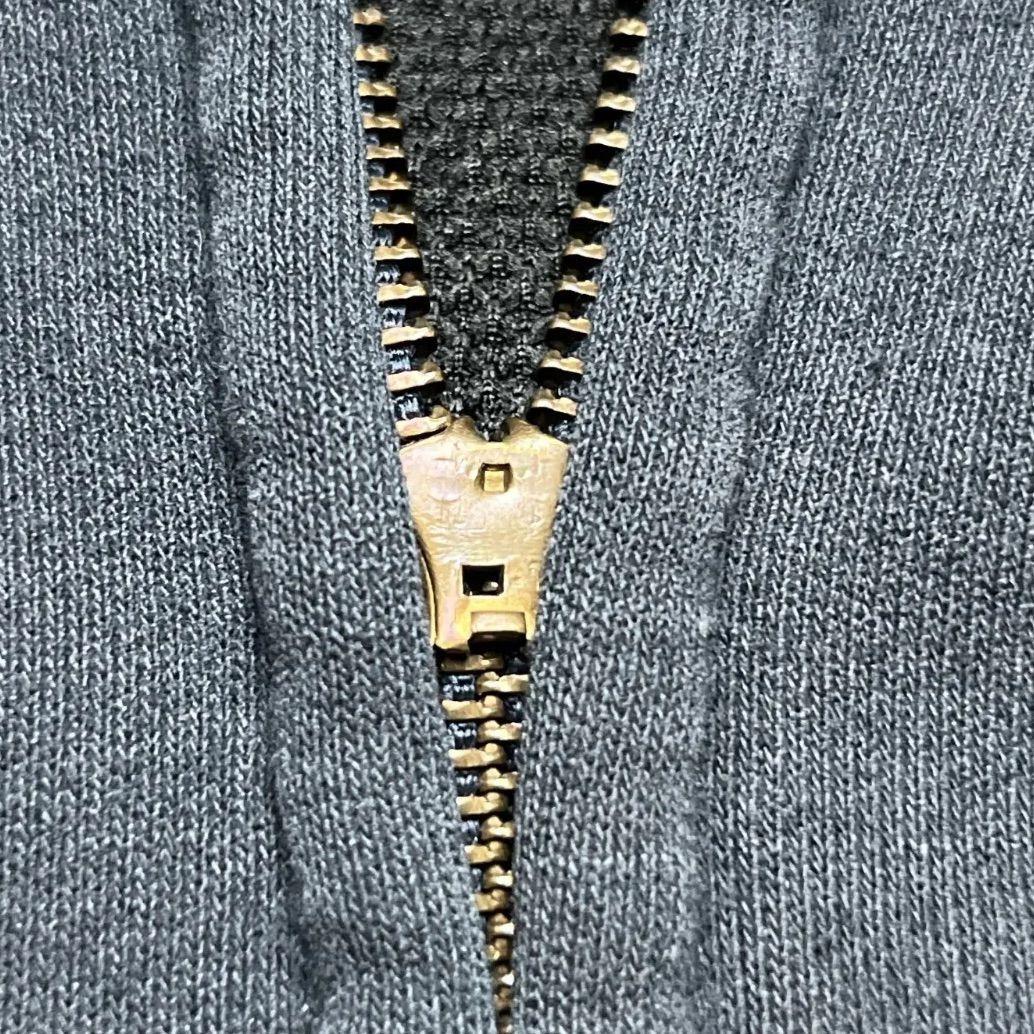 カーハート 裏サーマル ジップアップ パーカー ダブルフェイス ネイビー S