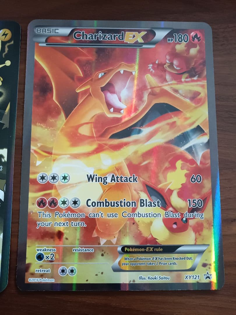 ジャンボカード　ピカチュウex　リザードンex　英語版各1枚