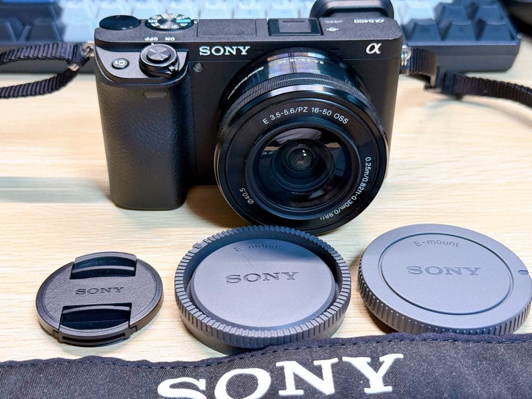 【美品】SONY α6400 パワーズームレンズキット ILCE-6400L