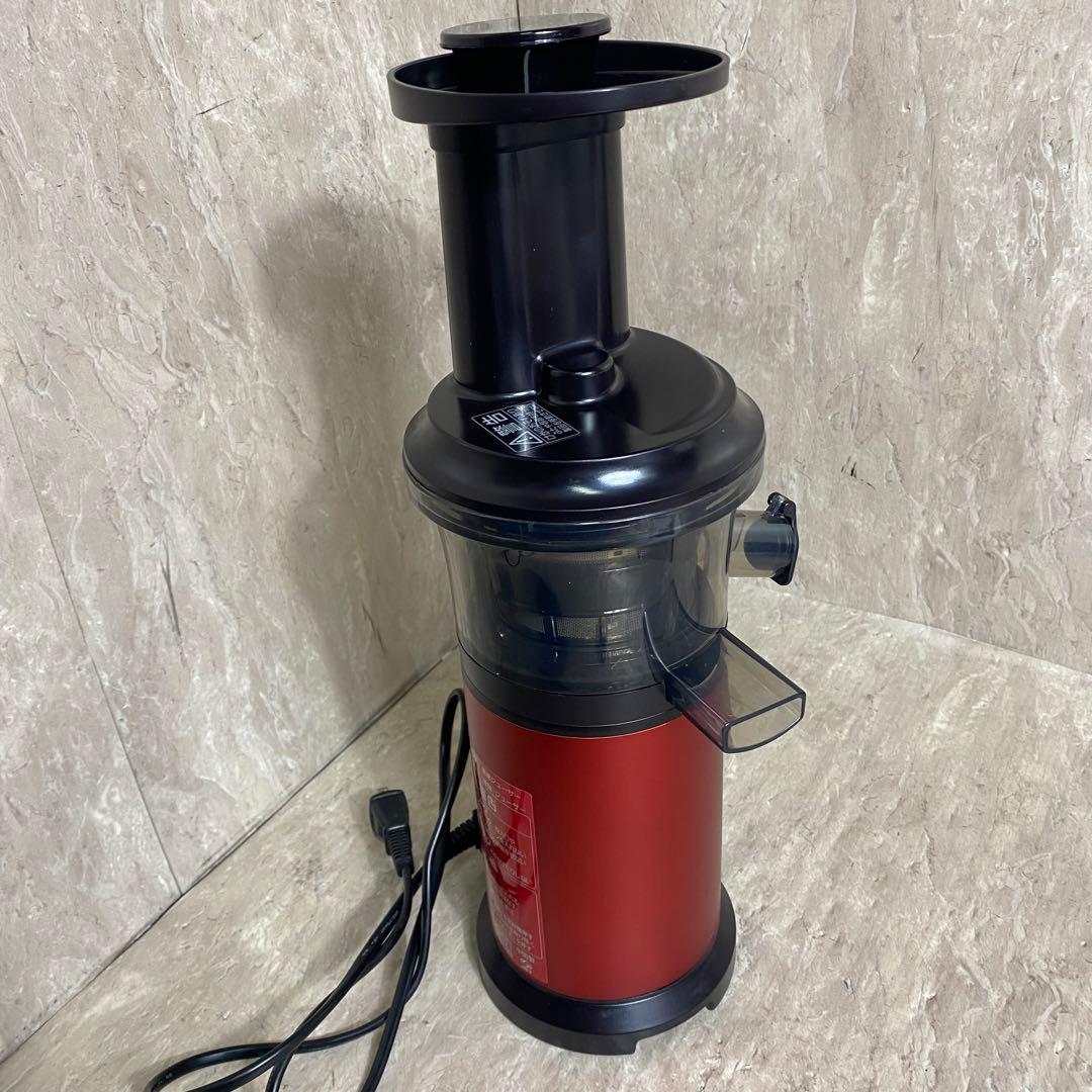 未使用級美品　Panasonic 低速ジューサー MJ-L400-R