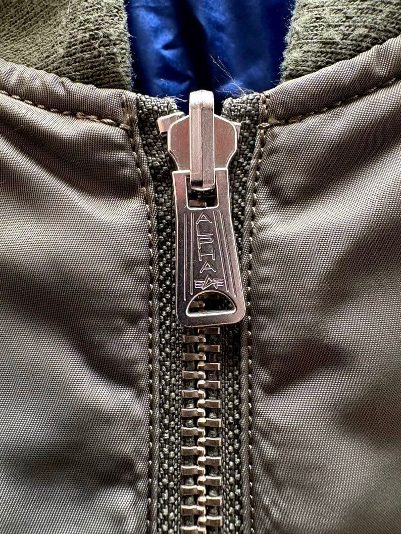 ALPHA INDUSTRIES XLサイズ　リバーシブル スカジャン MA-1