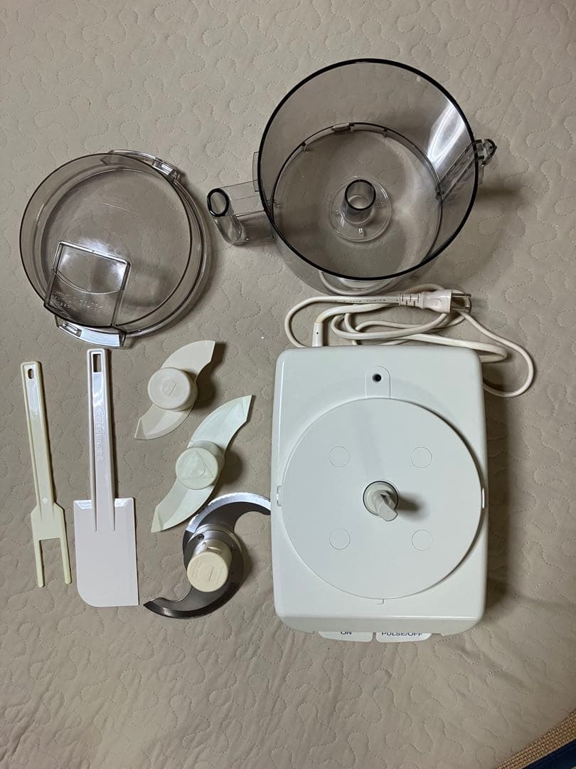 Super Cosmoheart フードプロセッサー 本体と付属品