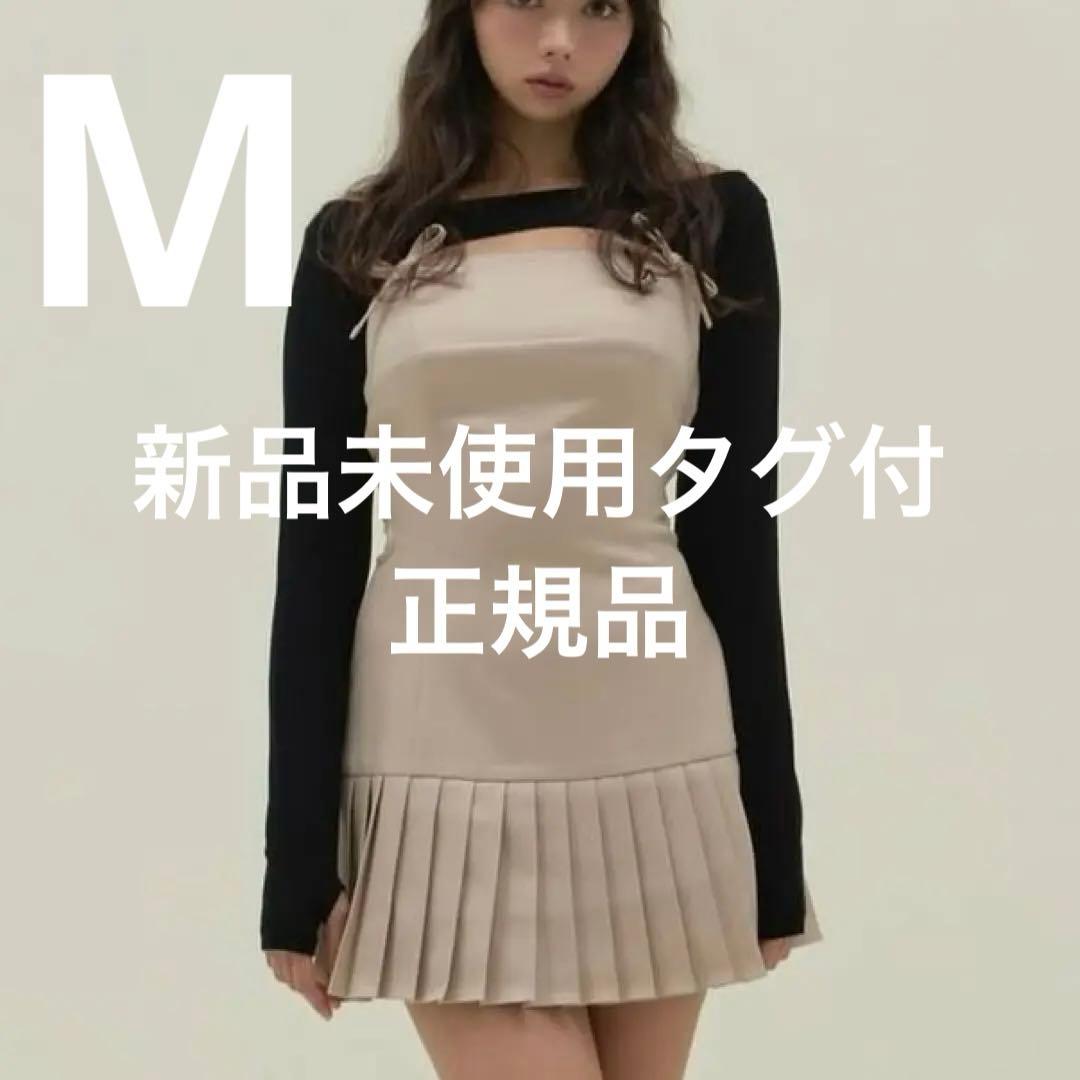 ワンピース andmary Karen knit set mini dress