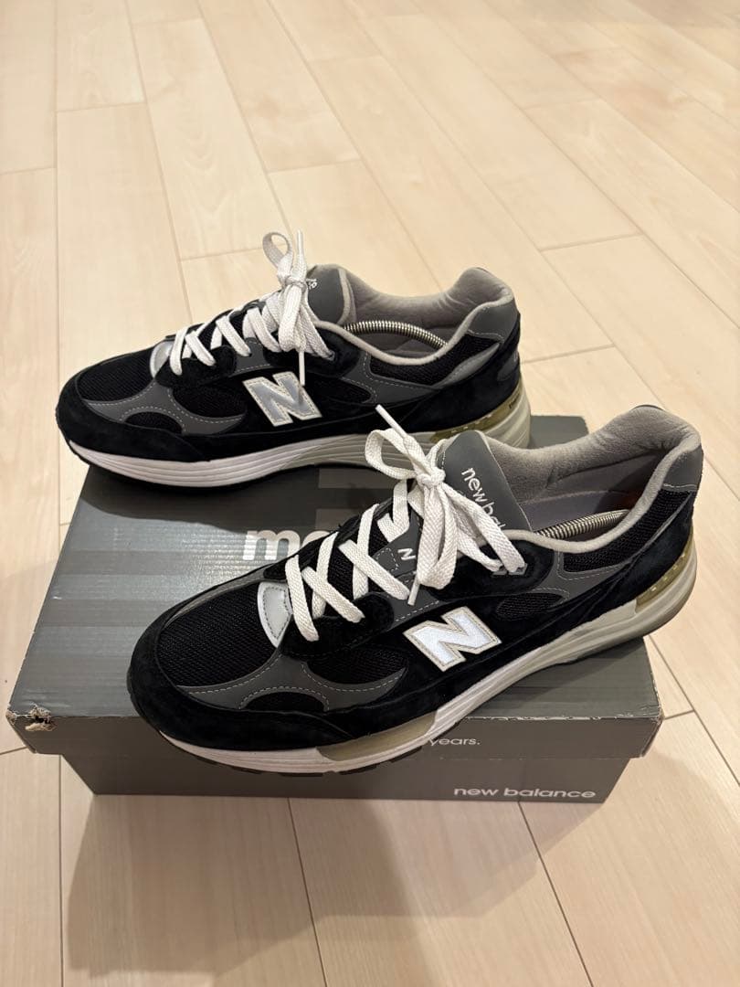 New Balance M992EB ブラック 992