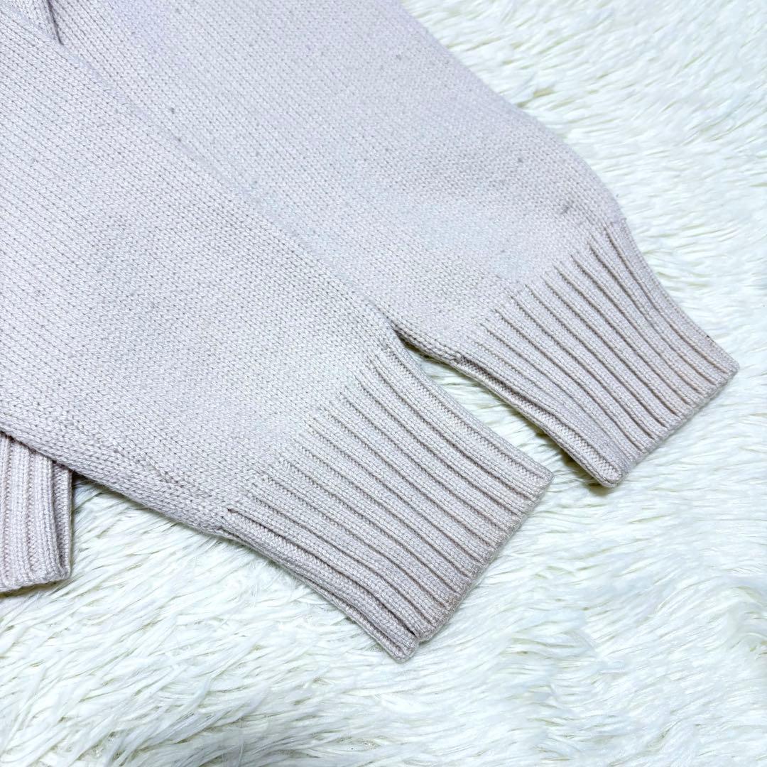 CABaN ウールカシミヤ アートフレーム クルーネック プルオーバー