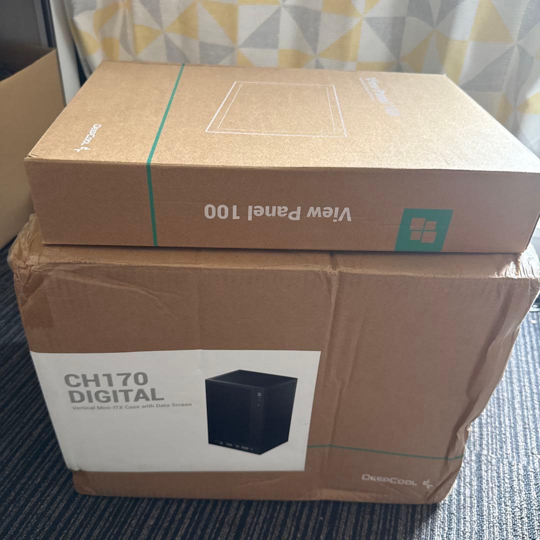 DeepCool CH170 DIGITALView Panel 100 セット