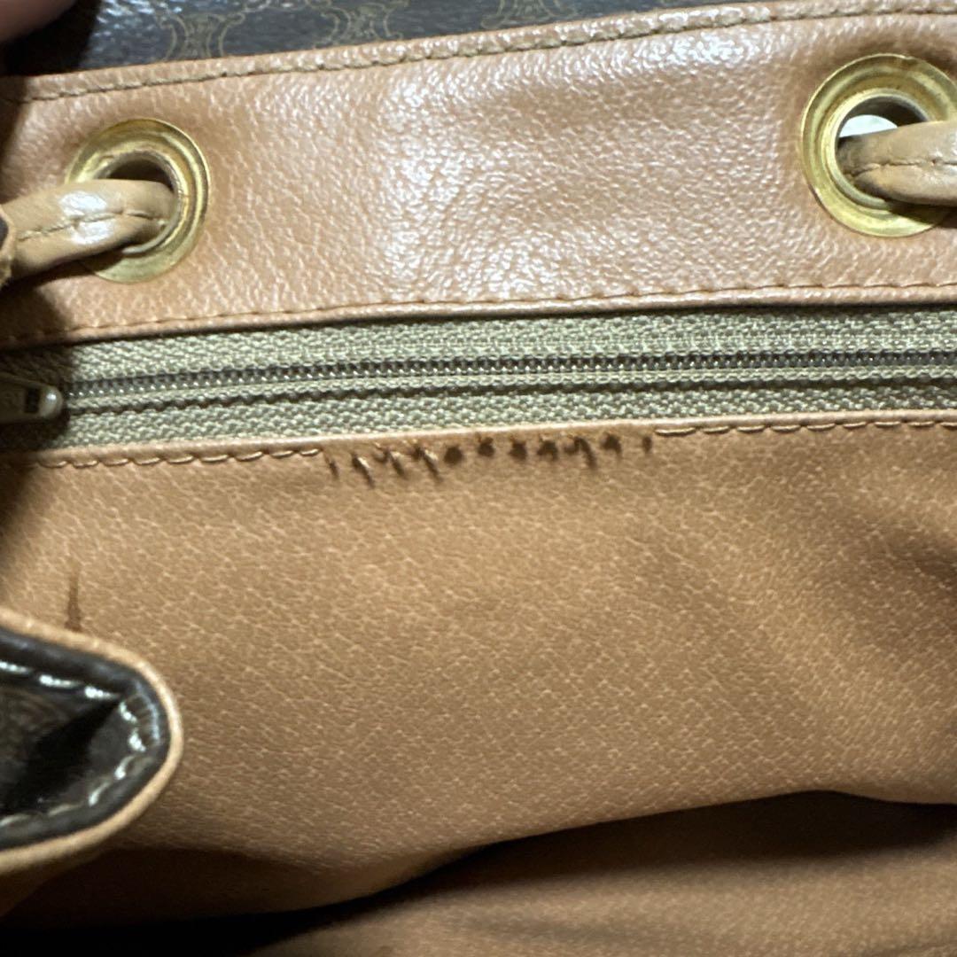 セリーヌCELINEヴィンテージマカダムリュックサック　リュックバッグパック