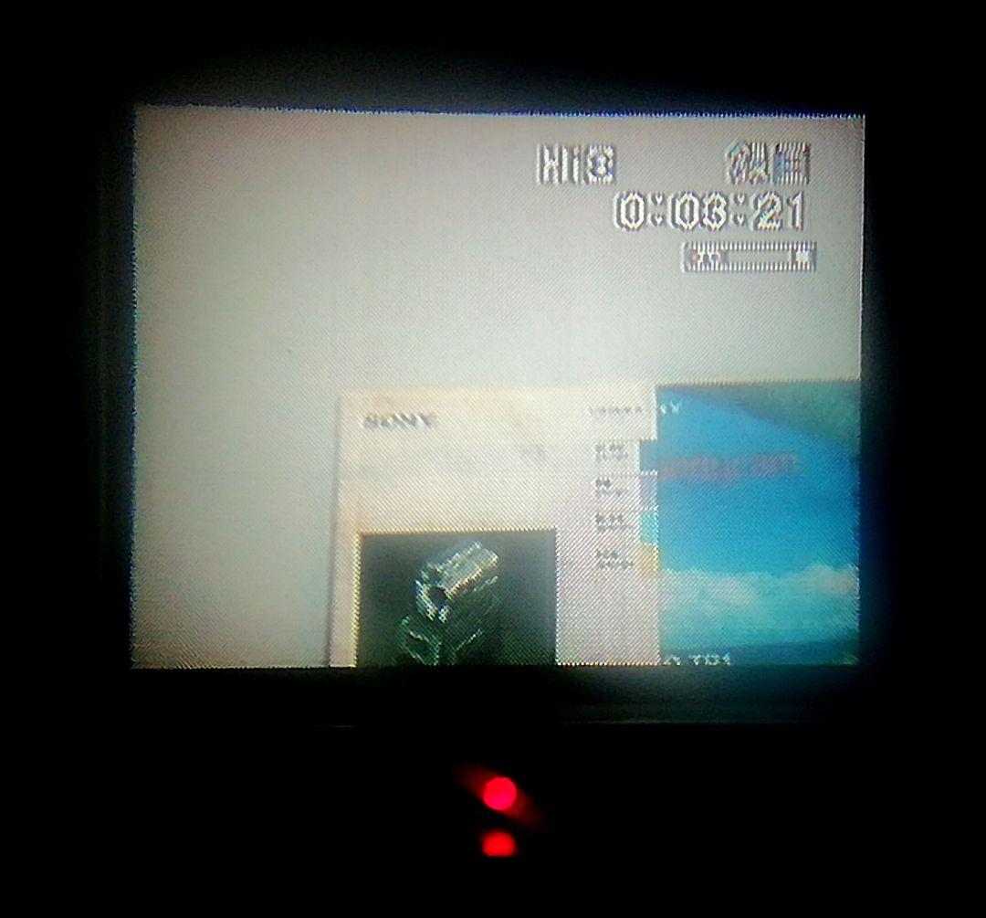 SONY ビデオカメラ Handycam CCD-TR1　(VideoHi8)