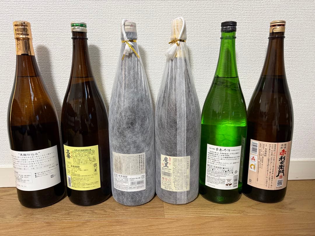 未開封　焼酎1800ml 6本セット