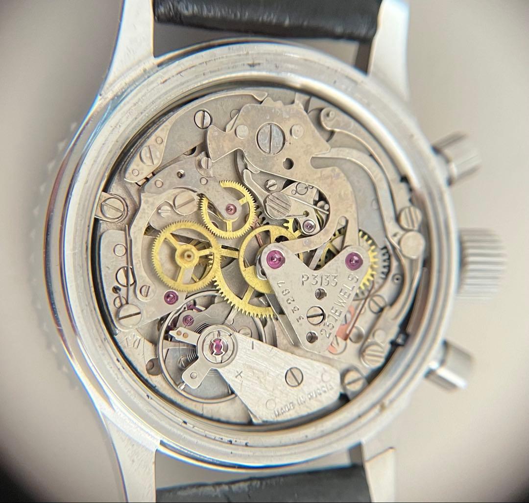 ポレオット　アルバトロス　手巻きクロノグラフ