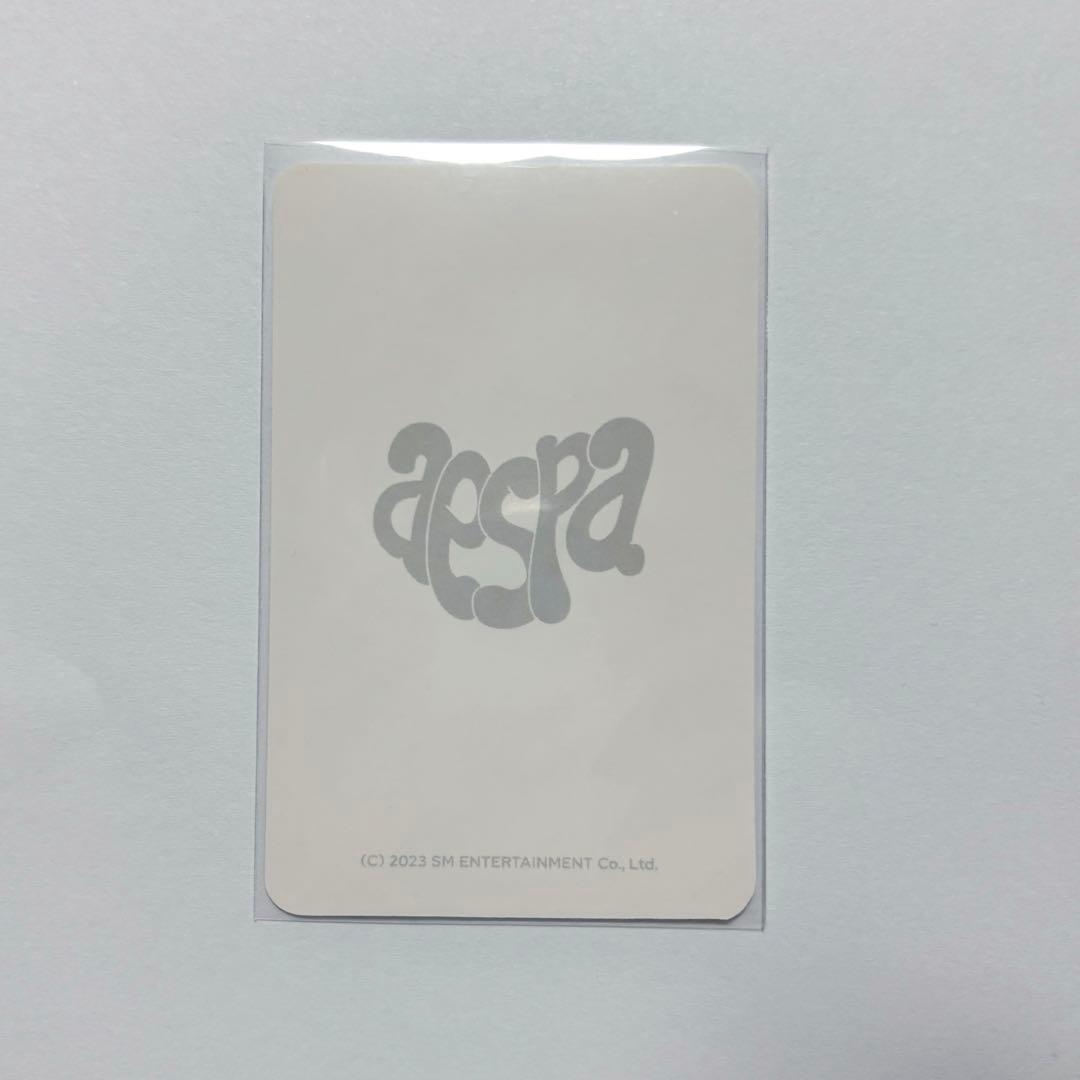 aespa popup トレカ ウィンター 特典