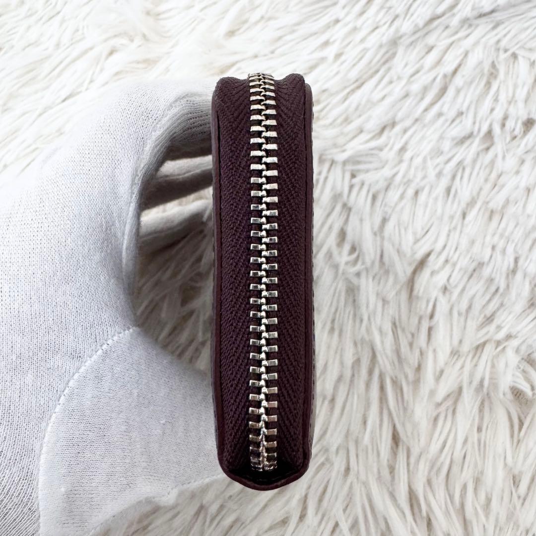 COCOMEISTER ココマイスター ケース 折り財布 ラウンド 茶