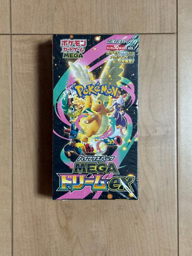 （新品未開封シュリンク付）ポケモンカードゲーム MEGAドリームEX 1BOX