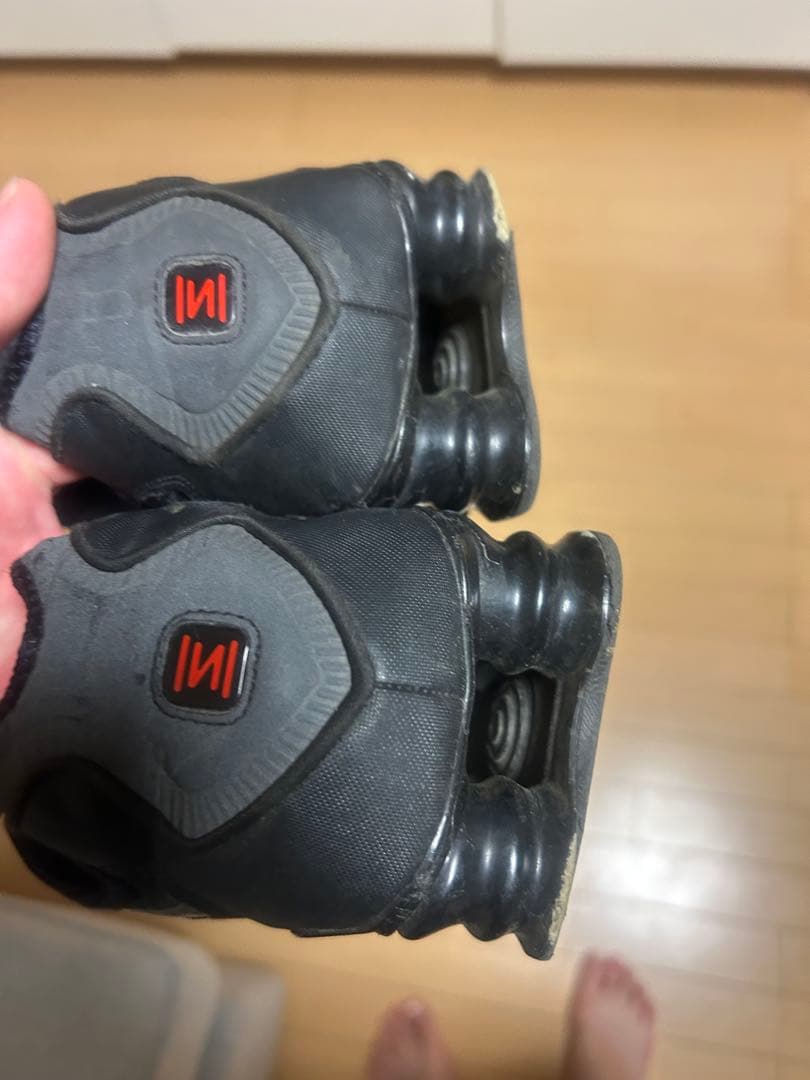 【大人気】NIKE shox TL Black 27.5