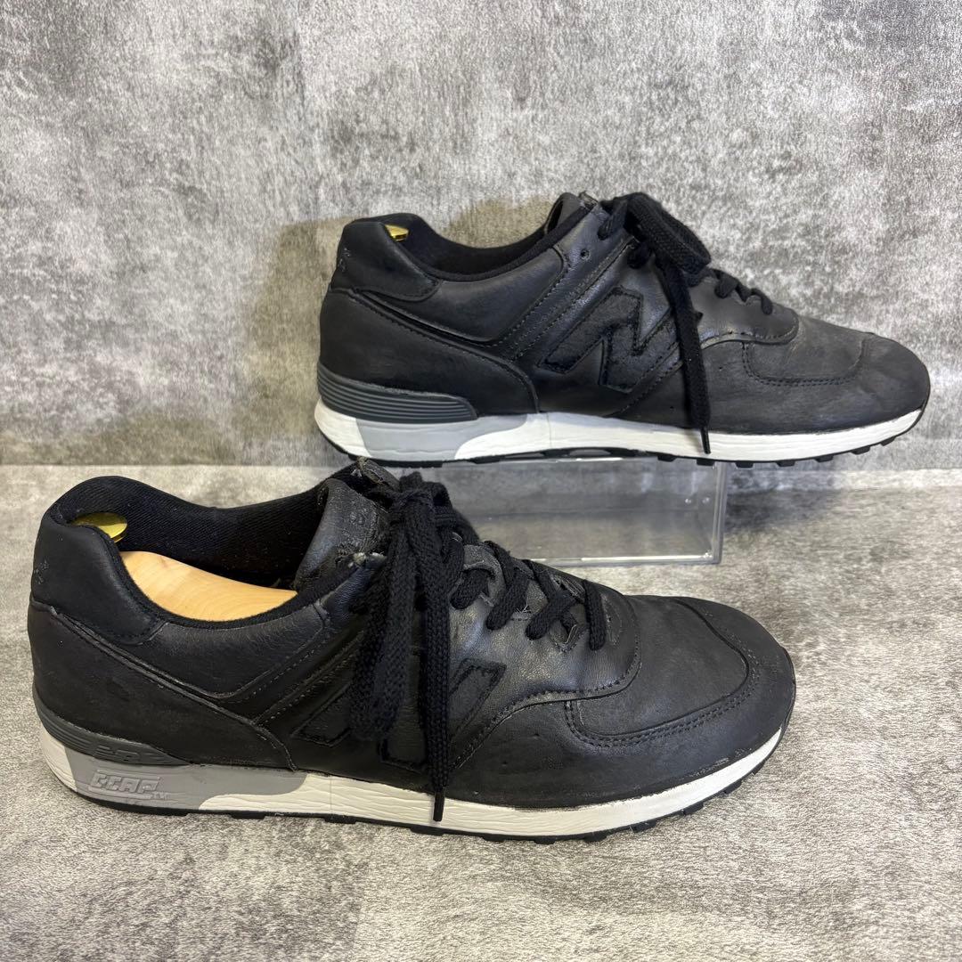 【イングランド製】■ニューバランス■M576PLG★ブラックレザー【28cm】