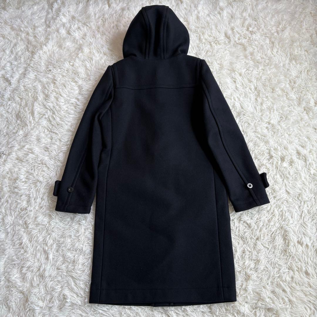 新品未着用 HYKE ハイク ダッフルコート ブラック　2
