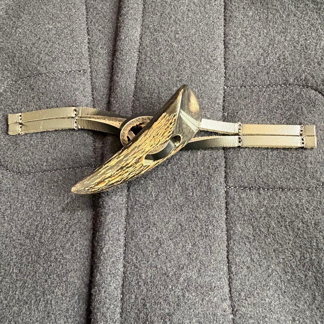 新品未着用 HYKE ハイク ダッフルコート ブラック　2