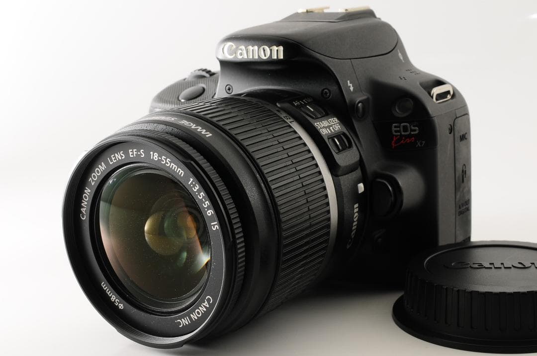 デジタルカメラ Canon EOS kiss X7 18-55mm F3.5-5.6 IS
