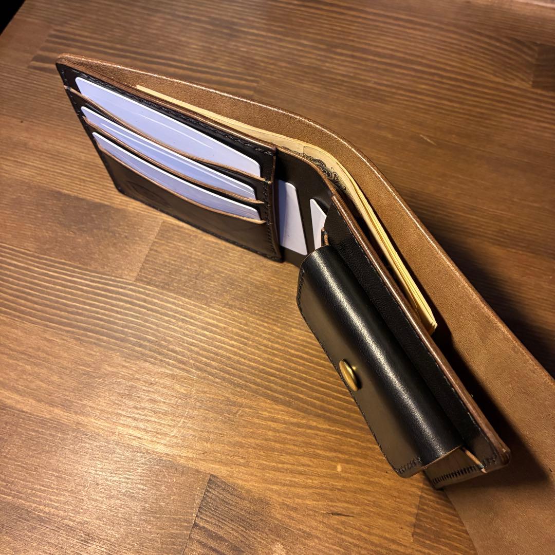 トラッカーウォレット　ハーフタイプ　MARYAM社　ホースバット　二つ折り