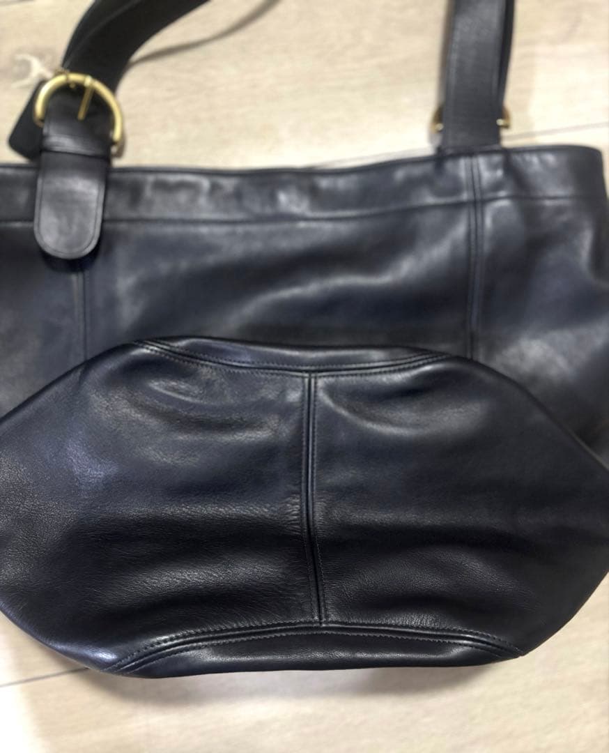 COACHレザートートバッグ