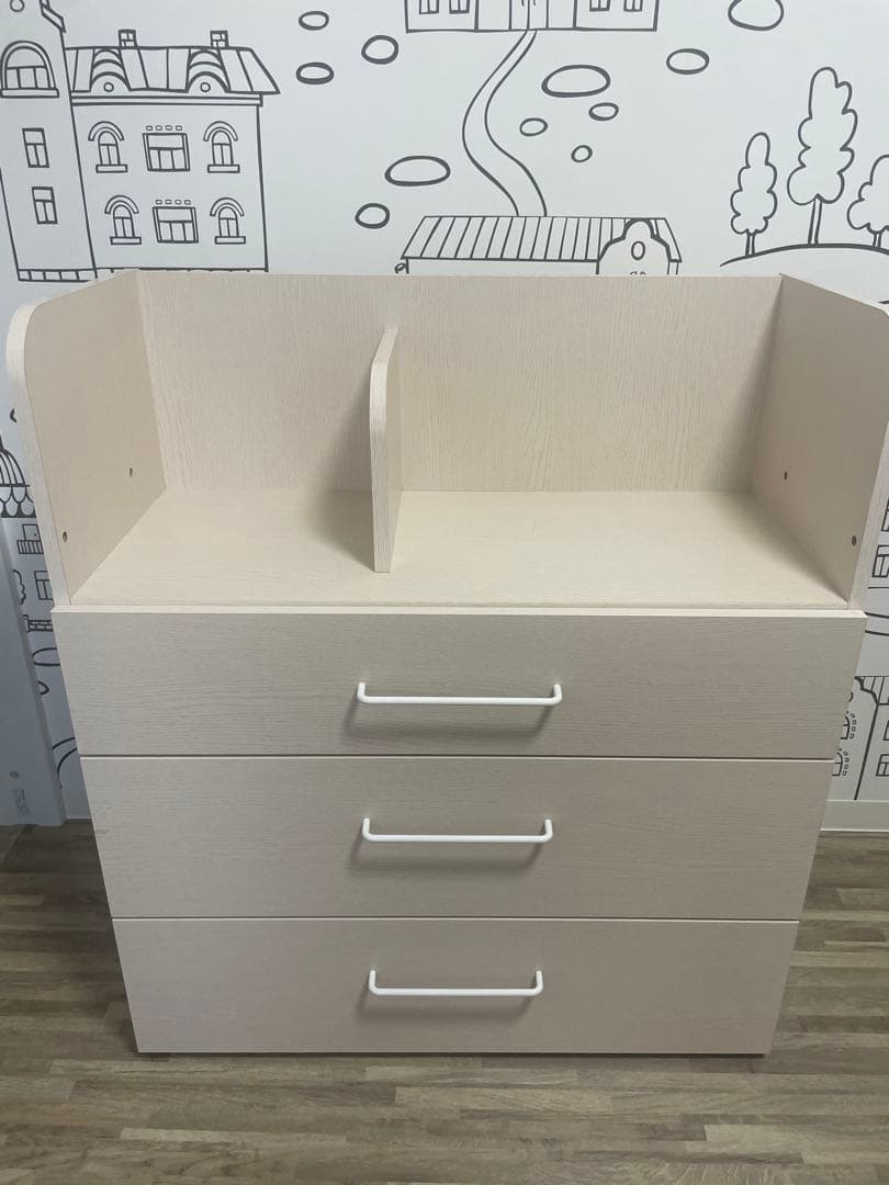 システムベッドデスク ホワイト