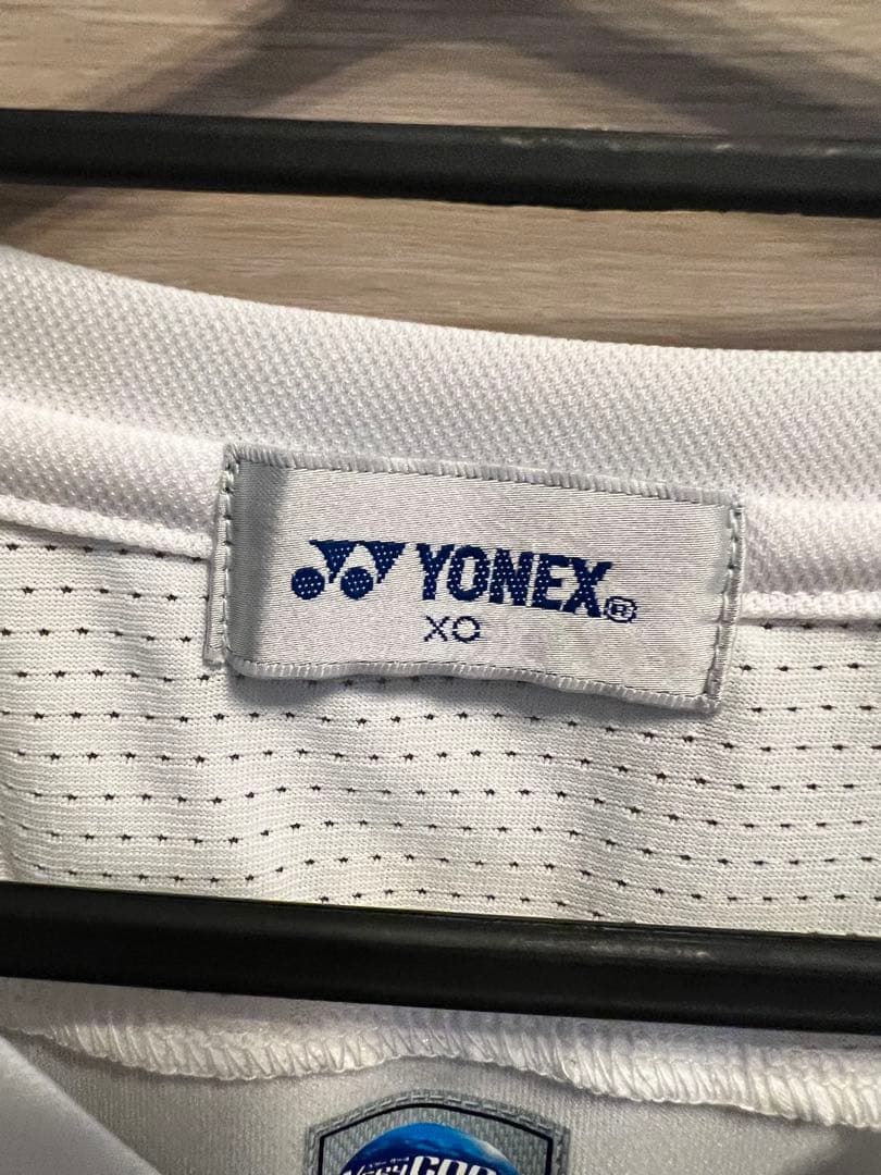 YONEX ノースリーブ XO ホワイト レオパード柄