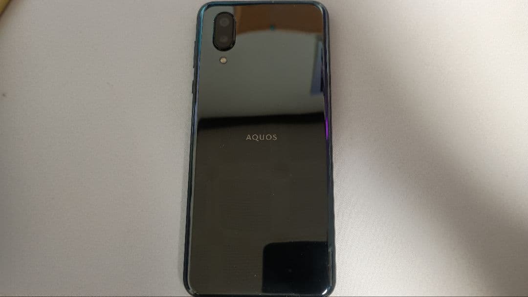 AQUOS Sence3 plus 128GB ブラック 手帳カバー
