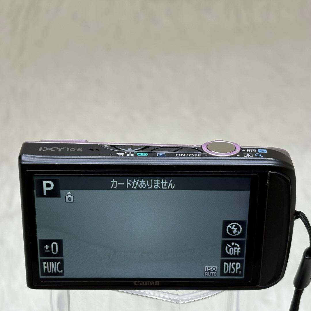 美品　Canon カメラ　IXY 10S PC1467 充電器 コンデジ　動作品